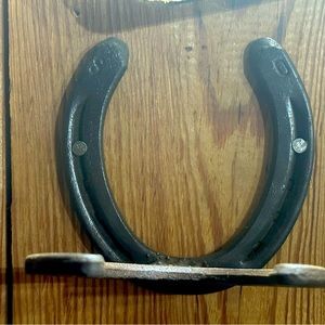 Horse shoe hangers